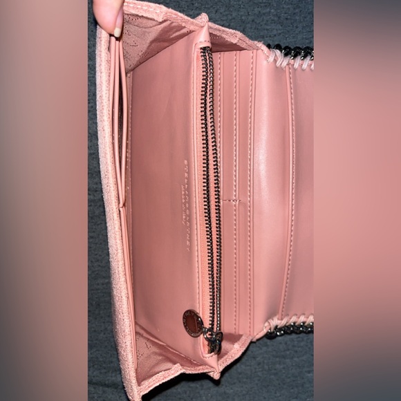 Salmon/dusty pink Stella McCartney wallet - Picture 3 of 6
